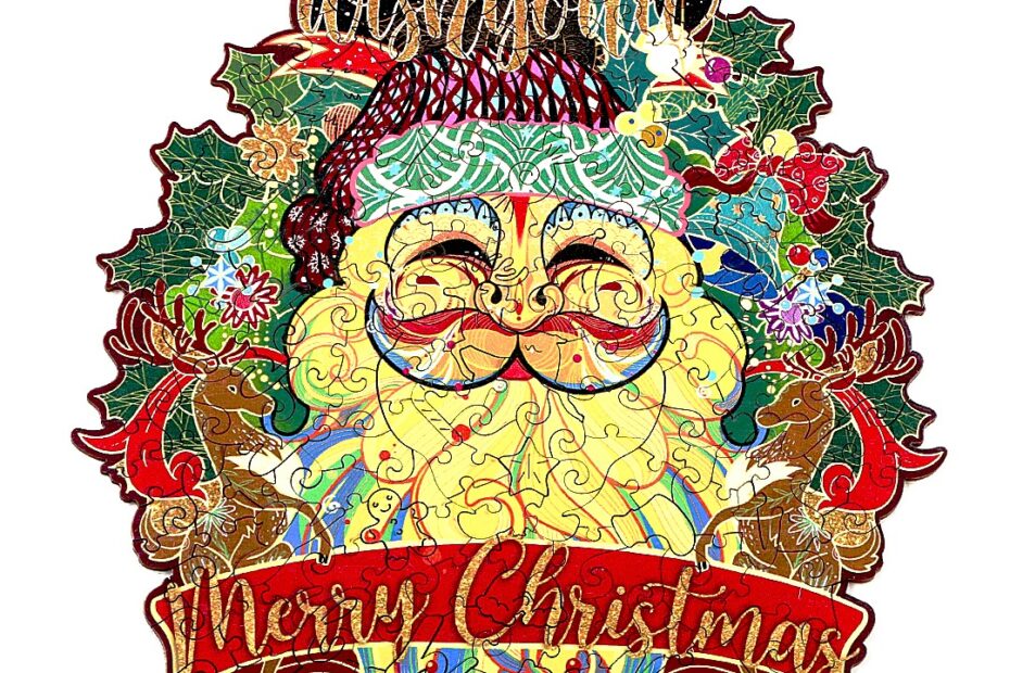 Puslespil i træ-SANTA CLAUS 66d08d9e88a42