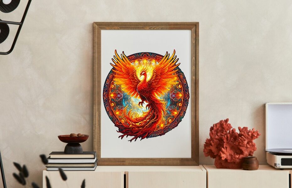 Jigsaw Puzzle: A Phoenix Rising from Pieces 66e9bfae1ff40
