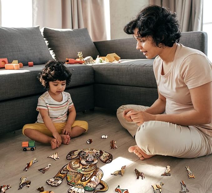 Jigsaw Puzzle: Slip kreativitet løs med et hundetema 66da5e37161fb