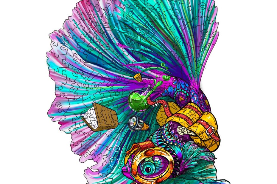 Puslespil i træ -ADVENTUROUS BETTA 66d63b3c463b8