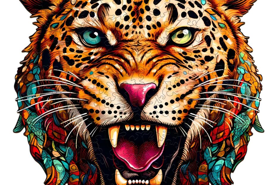 Puslespil i træ – Agil leopard 66d6c122b4f69