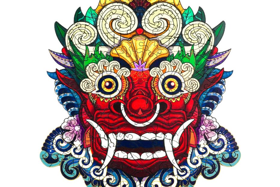 Puslespil i træ – ANCIENT MASK 66d9cb339b4f6
