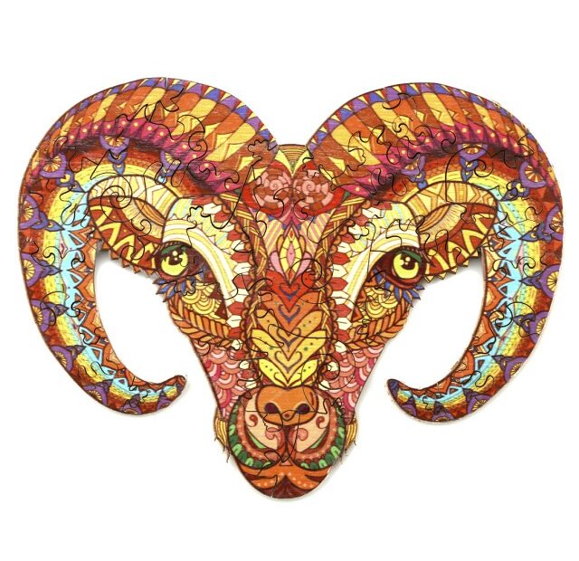 Puslespil i træ-BIGHORN SHEEP 66dd423f5bdd8