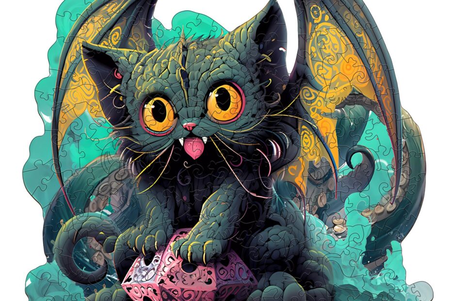 Træpuslespil – Cat Cthulhu 66ea3ab6b25d7