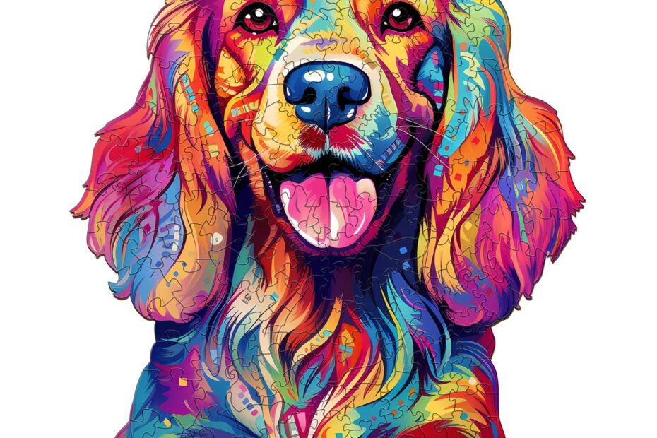 Puslespil i træ – Cocker Spaniel 2 66e3dd656f86d
