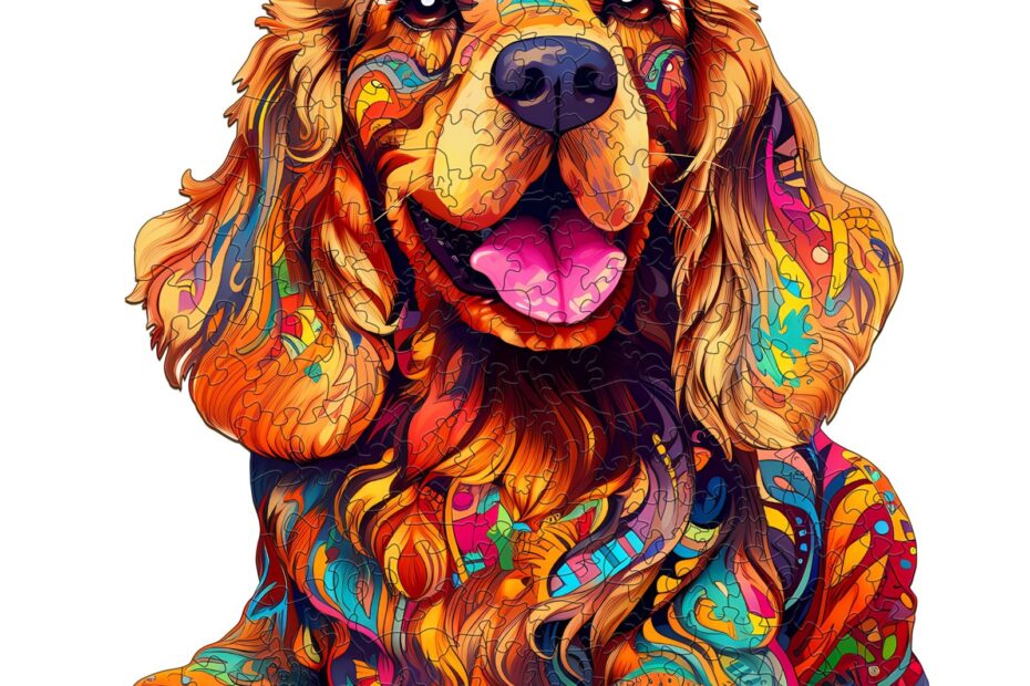 Puslespil i træ – Cocker Spaniel 66d418e5732ac