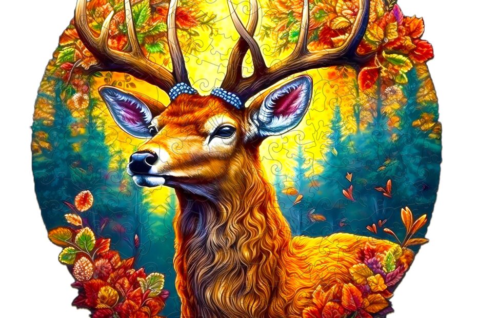 Puslespil i træ – DEER OF LIFE-1 66edbc00e1040