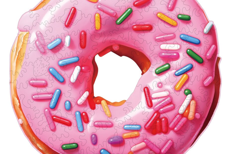 Puslespil i træ – doughnut 66eb7a6c22bf4