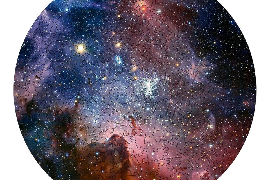 Puslespil i træ-FASCINERENDE NEBULA 66ef106368b2b