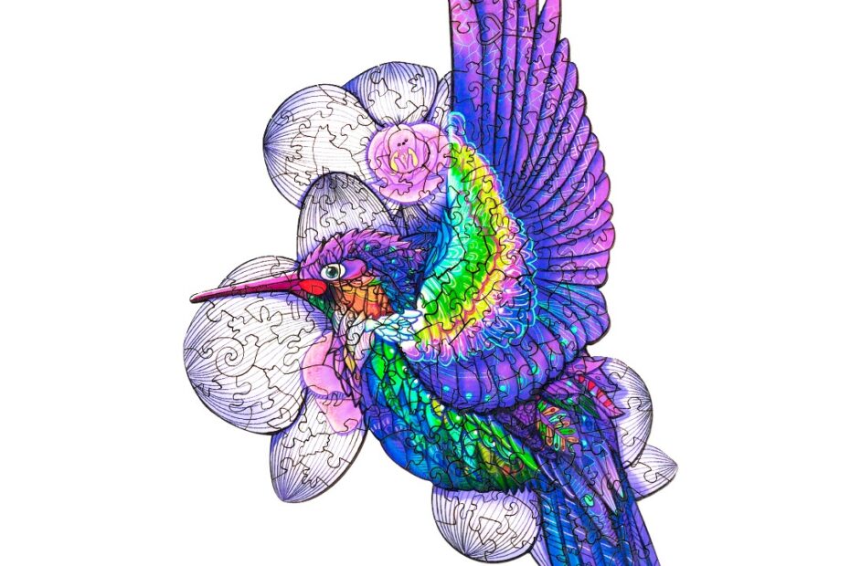 Puslespil i træ – FRI HUMMINGBIRD 66e2db8dec172