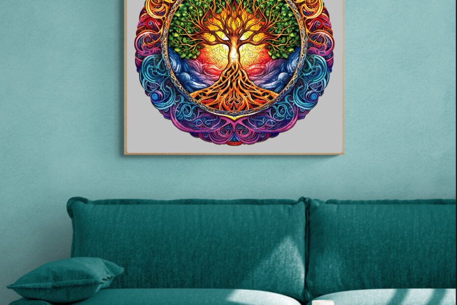 Oplev sindsroen af ​​Kaayee Mandala puslespil 66dd55b44f12c