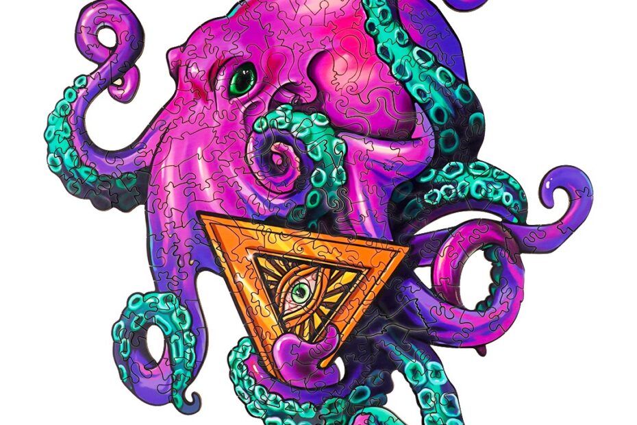 Puslespil i træ – OCTOPUS XIAOHACHI 66d5de6cb8cde