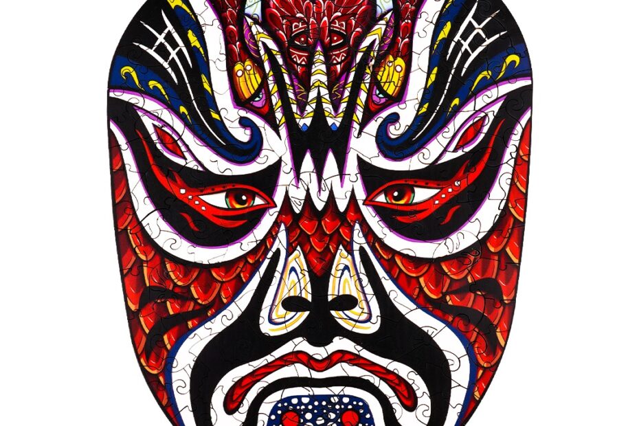 Puslespil i træ – OPRRA MASK VALOR 66dbafe3241f0