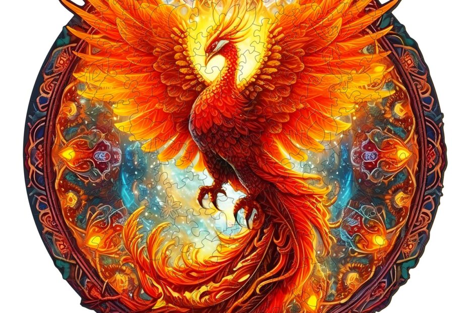 Puslespil i træ – Phoenix 66dd9ef4d7825