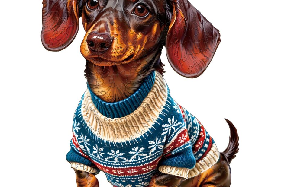 Puslespil i træ – Trendy gravhund 66d5fdb066c20