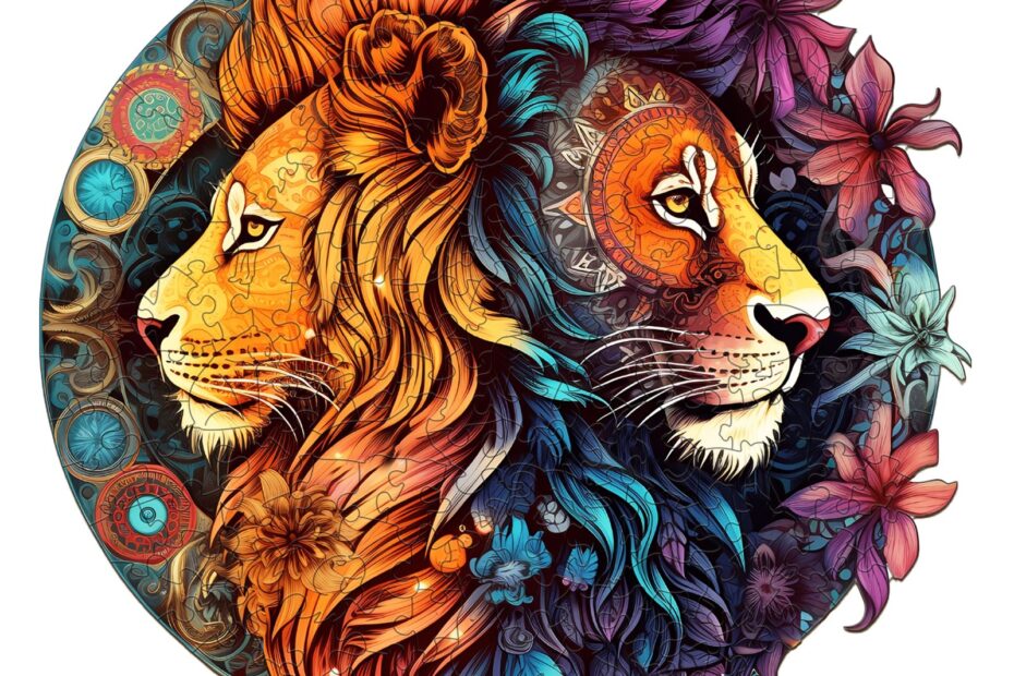 Puslespil i træ – Yin-Yang Lion-2 66e009a38da04